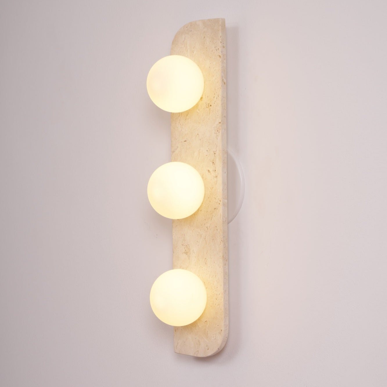 Alsilis Applique Murale Minimaliste en Travertin