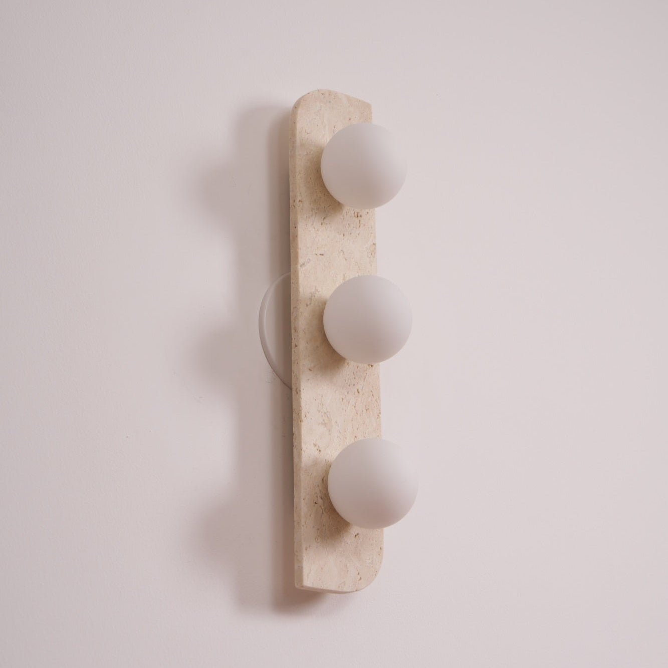 Alsilis Applique Murale Minimaliste en Travertin