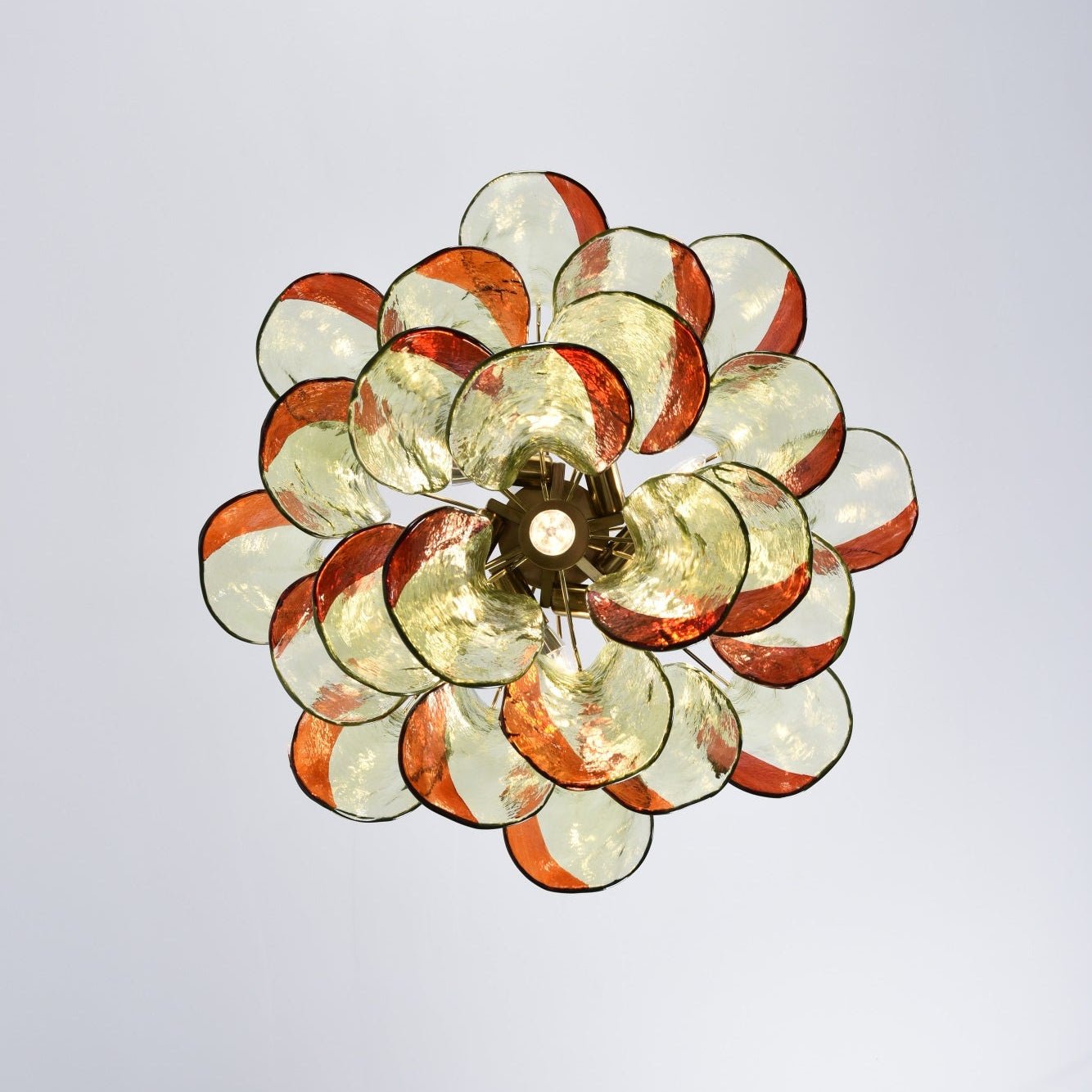 Aurora Lustre en Verre Murano Pétale Élégant