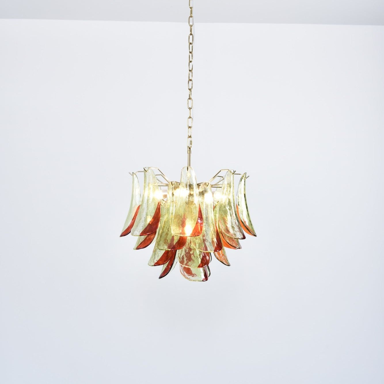 Aurora Lustre en Verre Murano Pétale Élégant