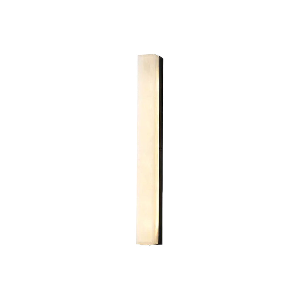 Quill Applique Murale Laiton Albâtre Minimaliste