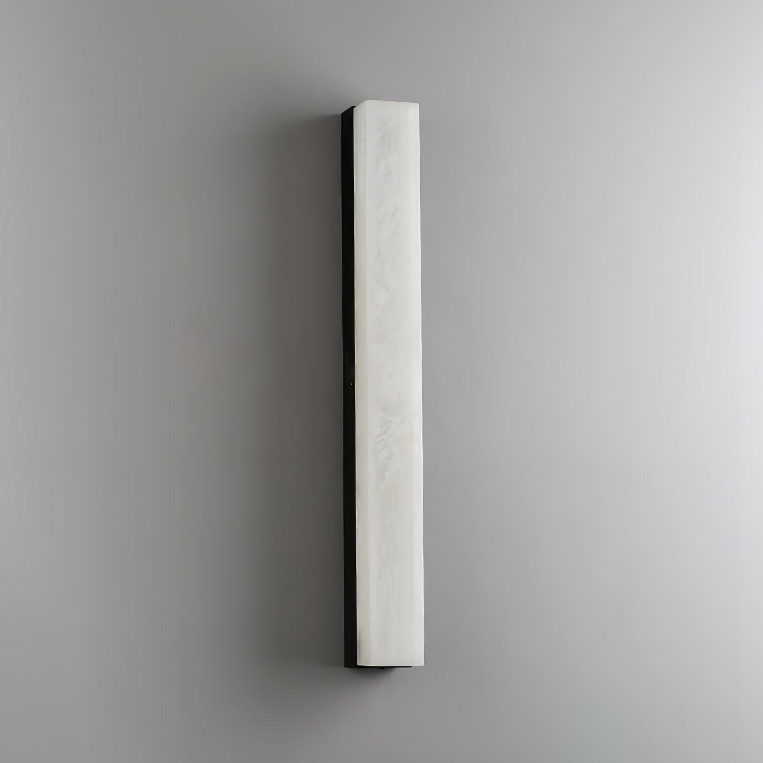 Quill Applique Murale Laiton Albâtre Minimaliste