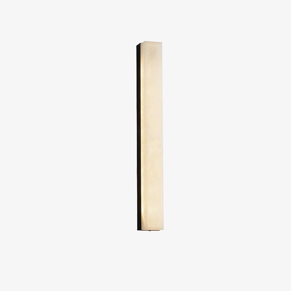 Quill Applique Murale Laiton Albâtre Minimaliste