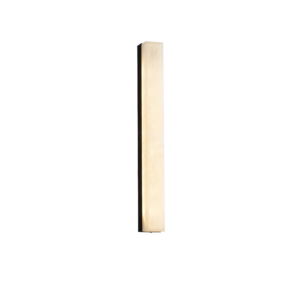 Quill Applique Murale Laiton Albâtre Minimaliste