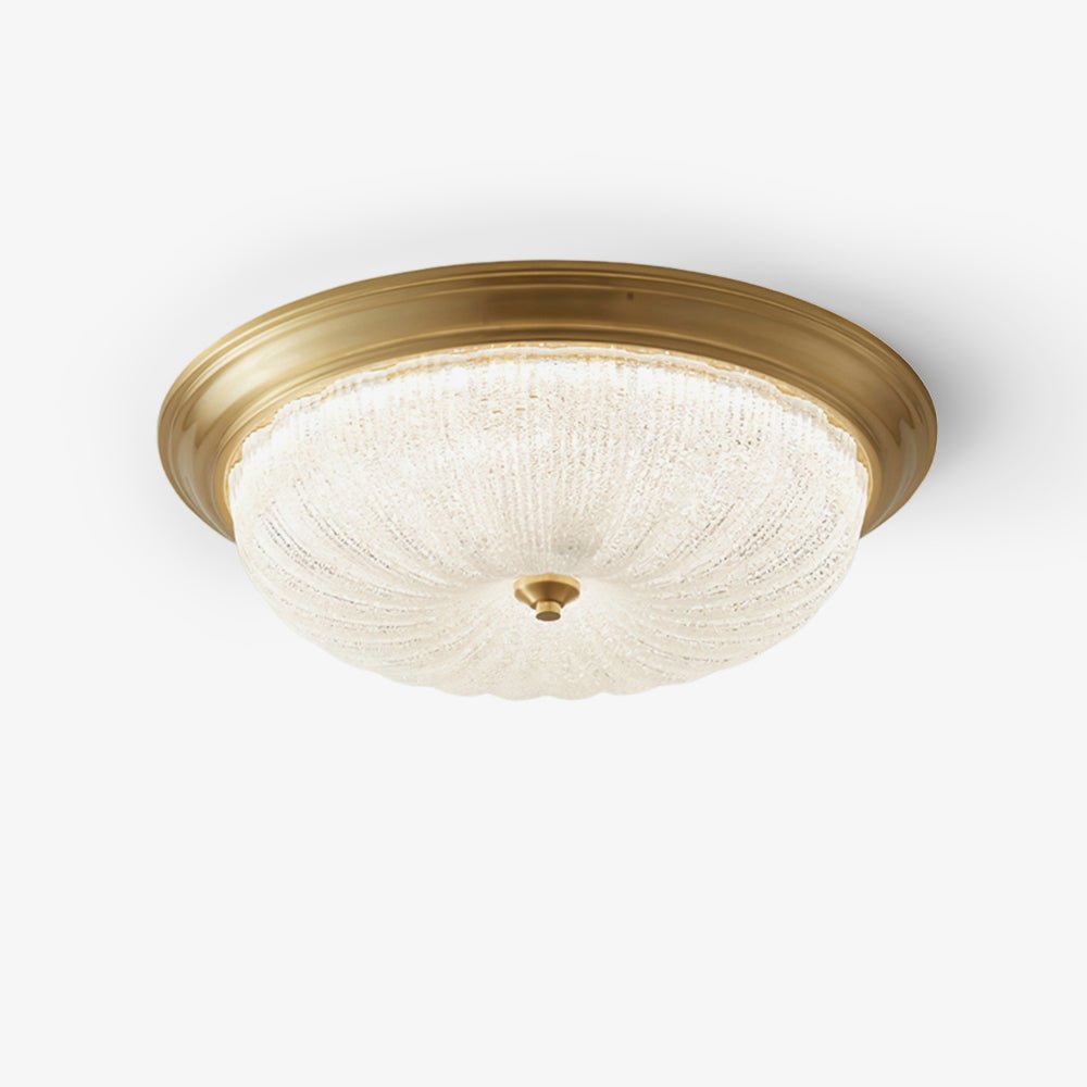 Nyrinis Traditionnel Classique Laiton Verre Plafonnier Lumière
