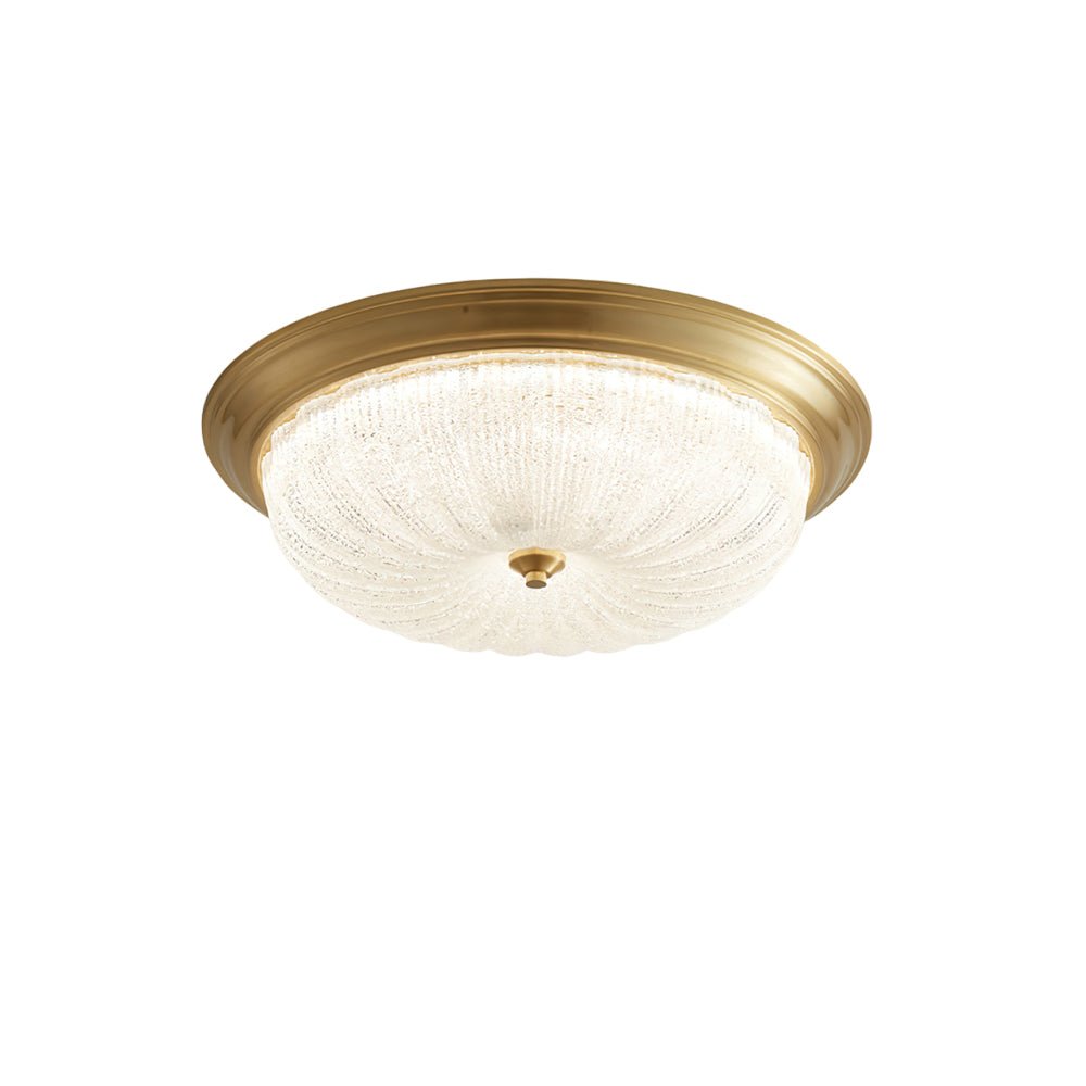 Nyrinis Traditionnel Classique Laiton Verre Plafonnier Lumière