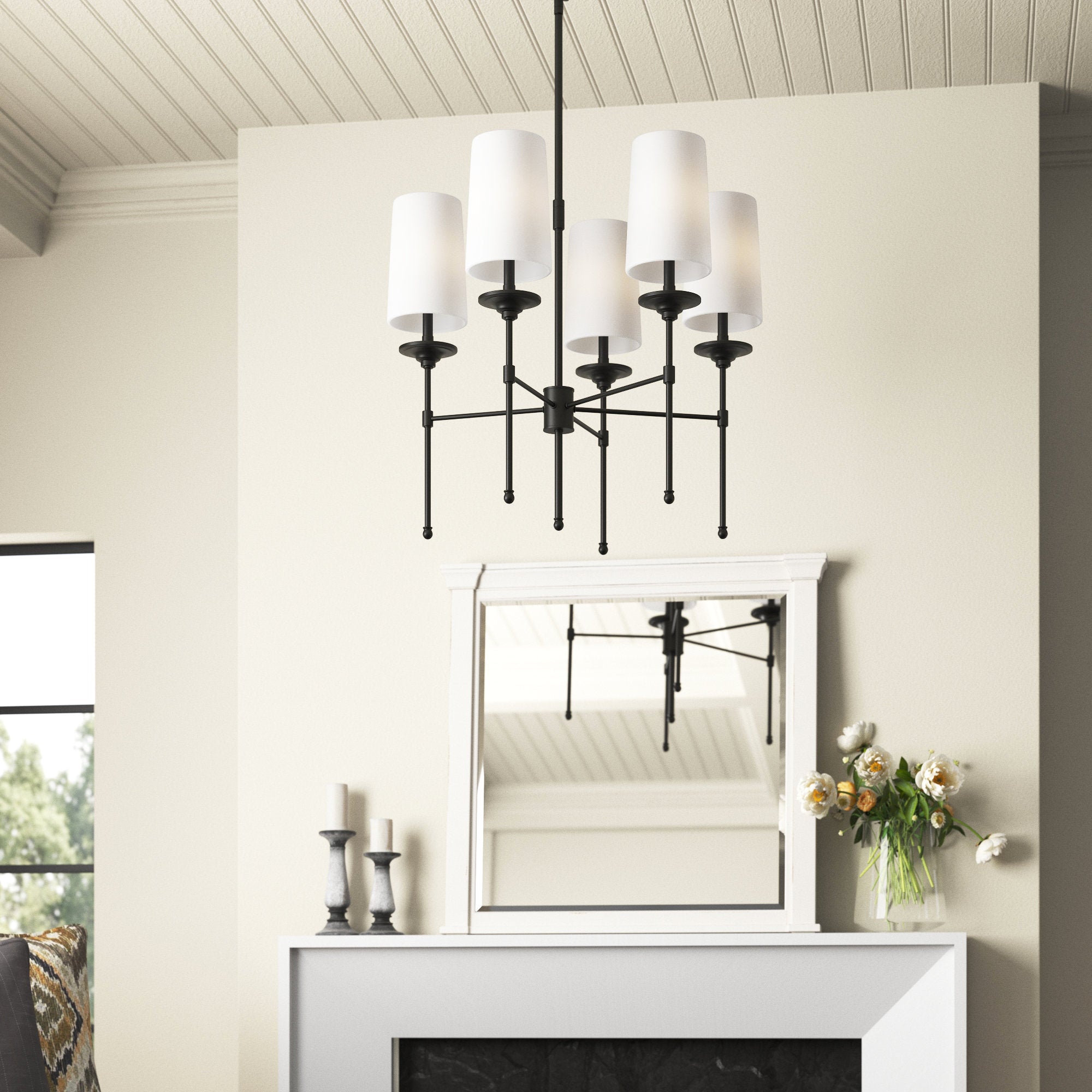 Armiriel Lustre Laiton Tissu Vintage Industriel