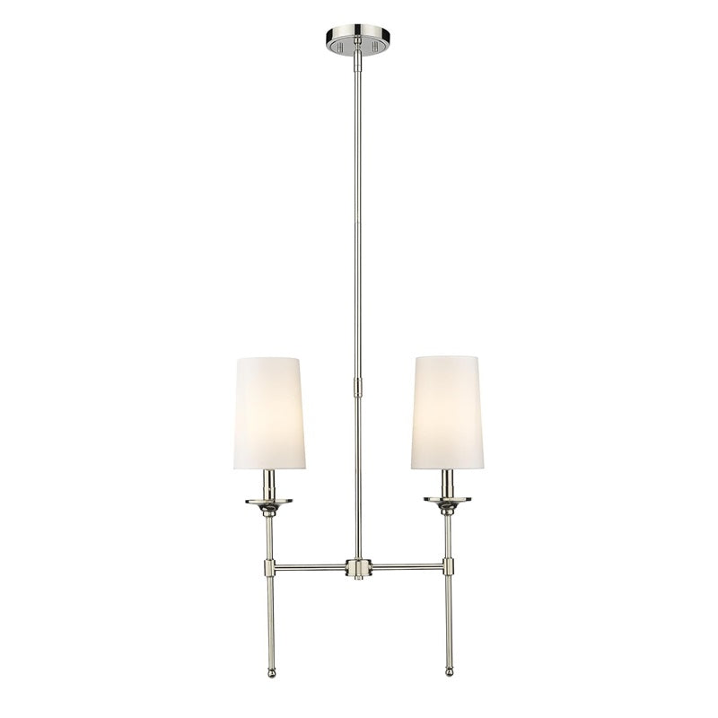 Verinyra Lustre Linéaire Laiton Tissu Vintage Industriel