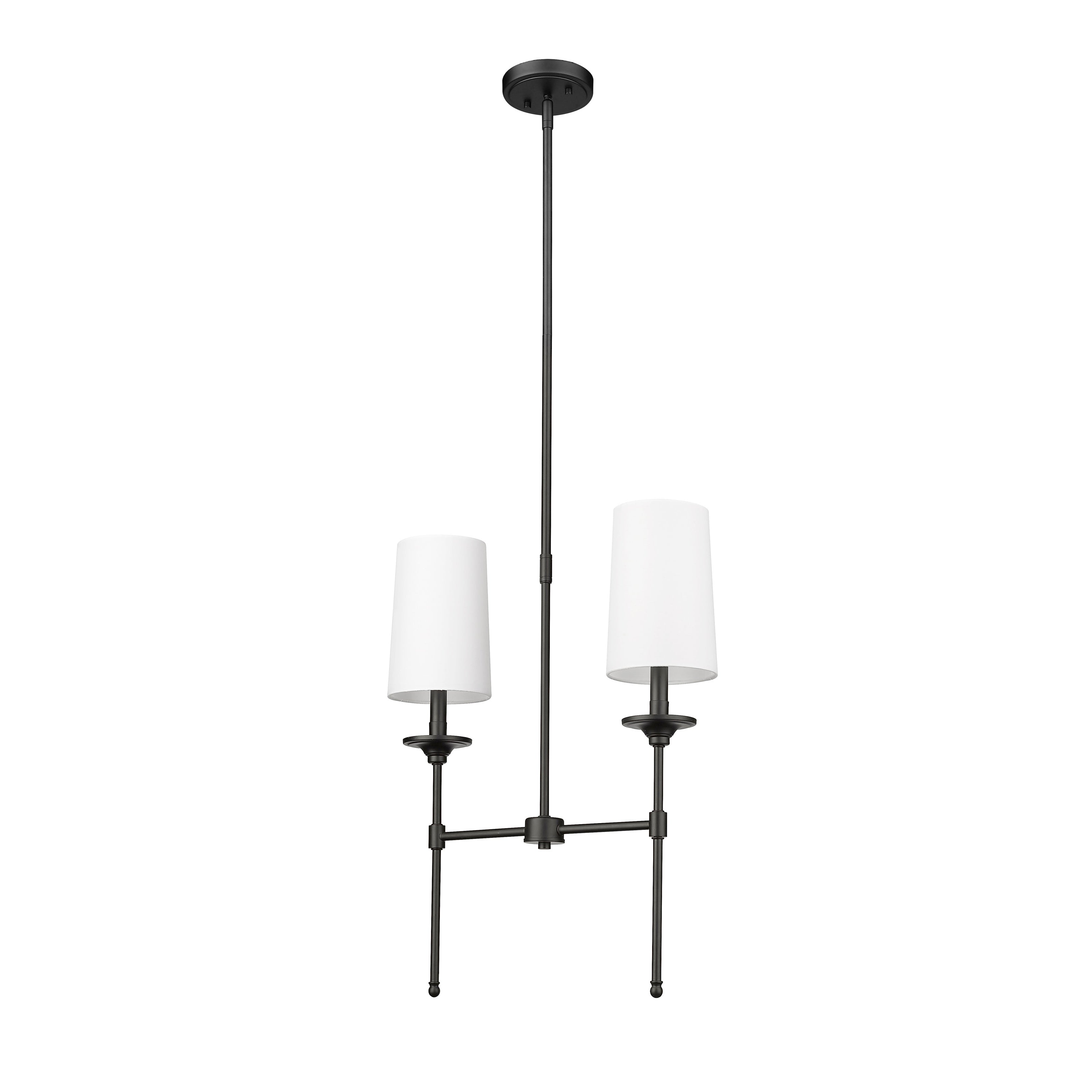 Verinyra Lustre Linéaire Laiton Tissu Vintage Industriel