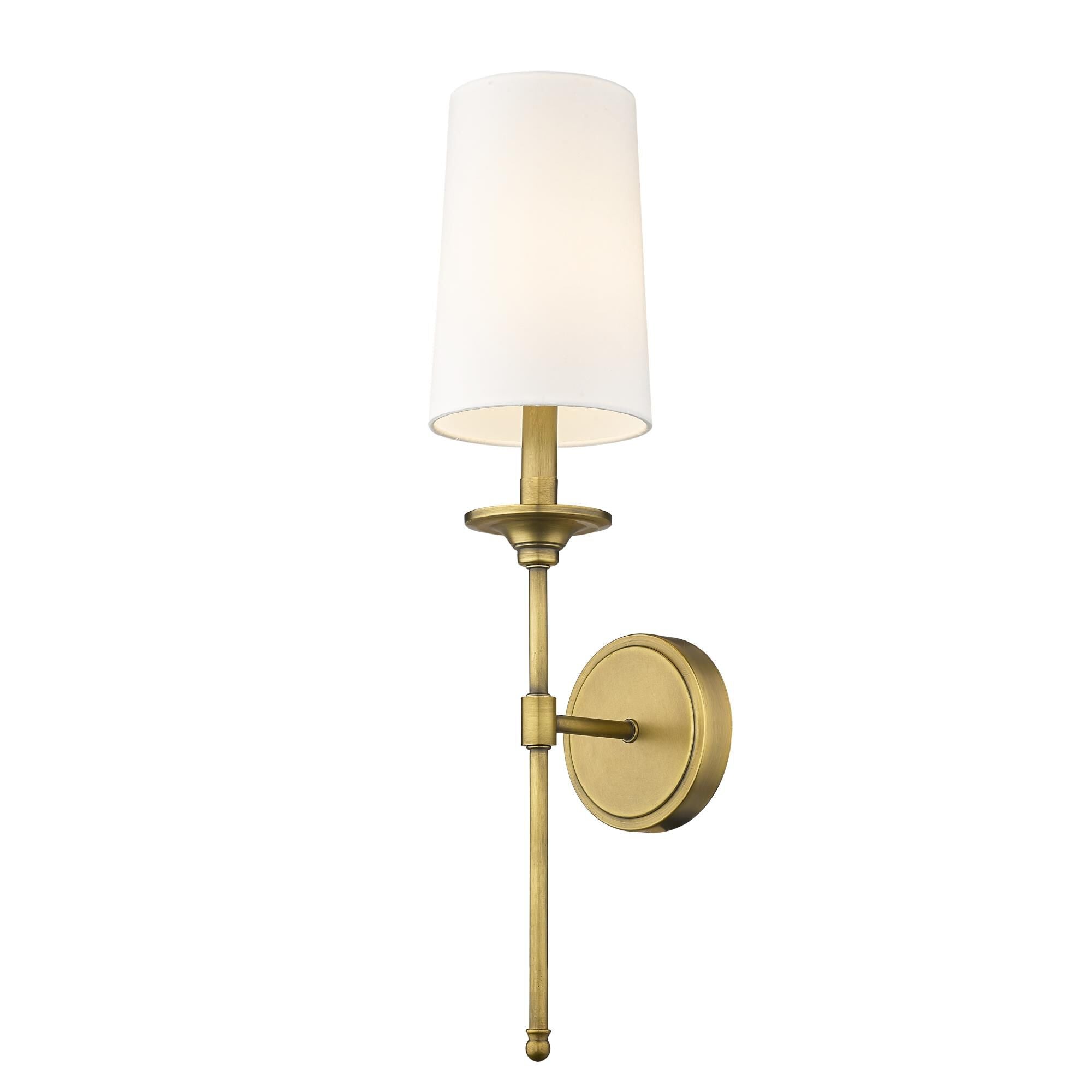 Esileth Applique Murale Laiton Tissu Vintage
