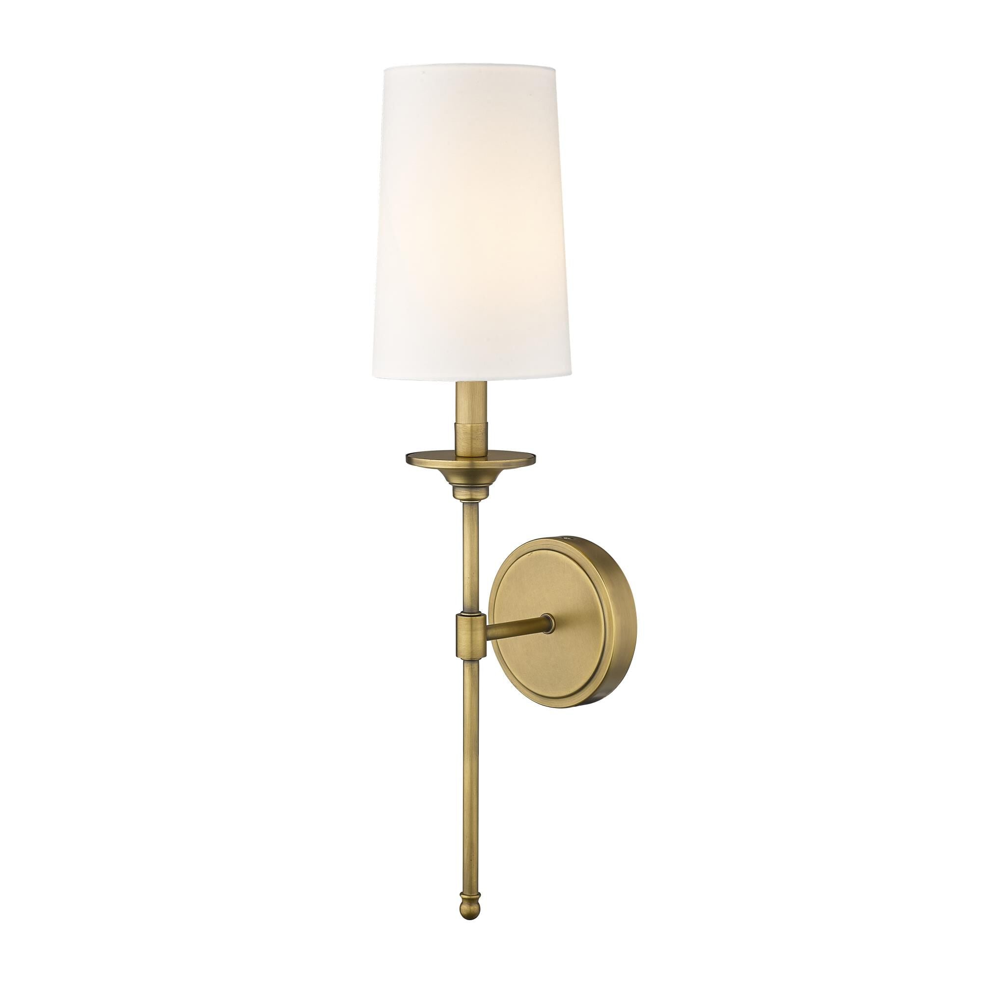 Esileth Applique Murale Laiton Tissu Vintage