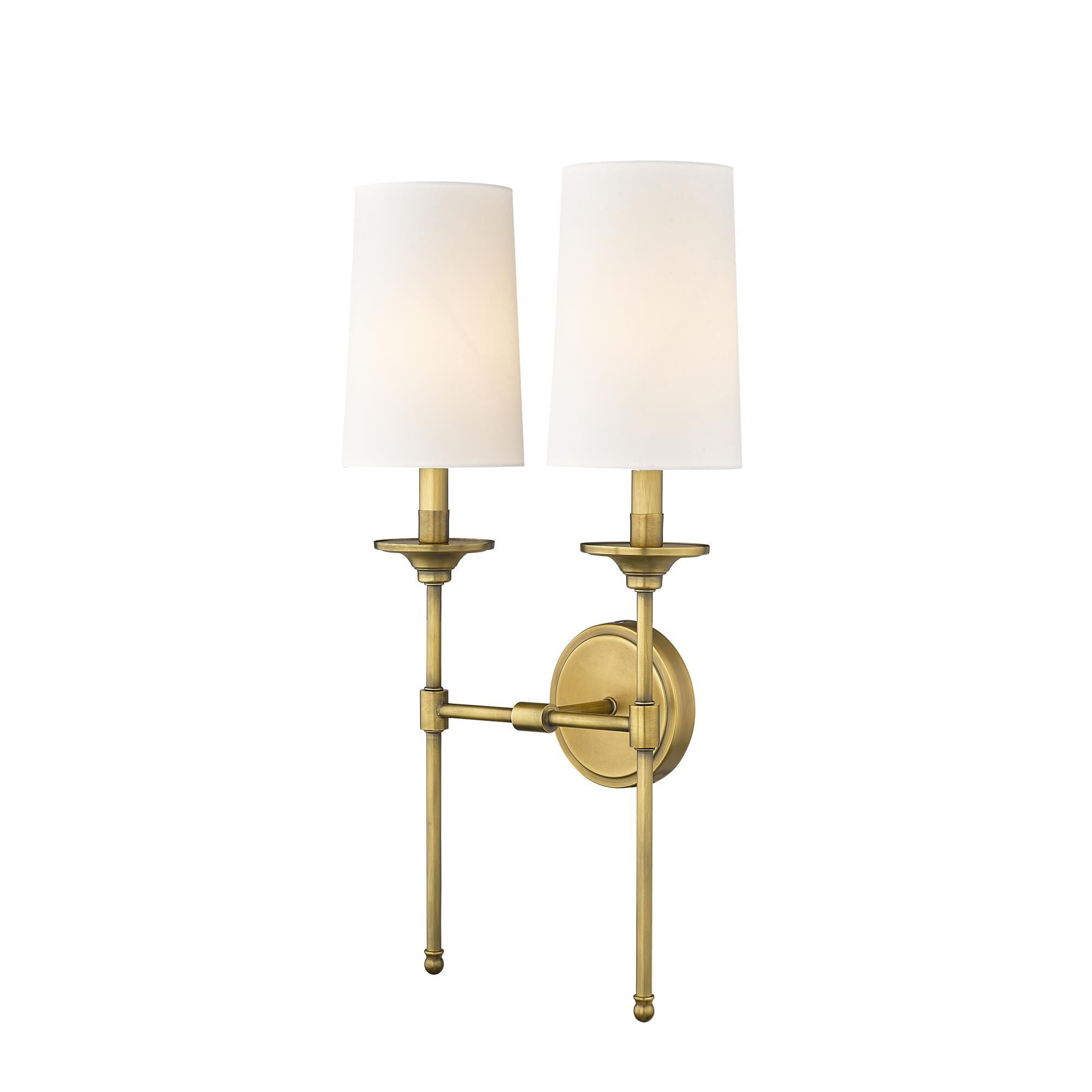 Esileth Applique Murale Laiton Tissu Vintage