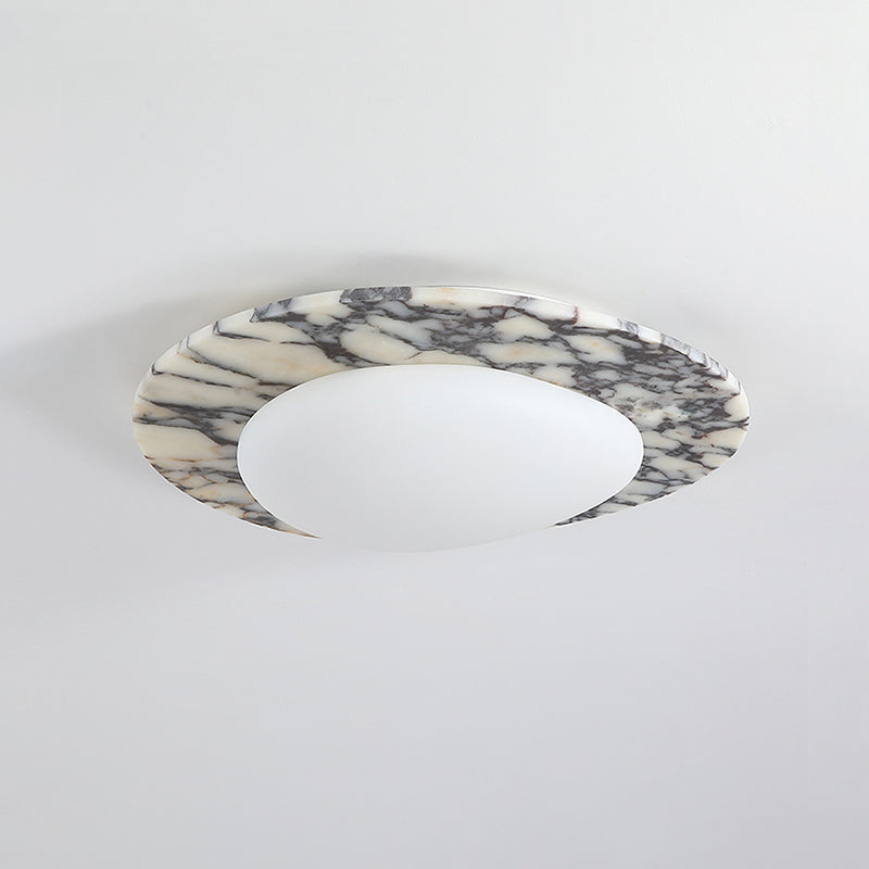 Ceraeion Plafonnier Verre Marbre Moderne Minimaliste