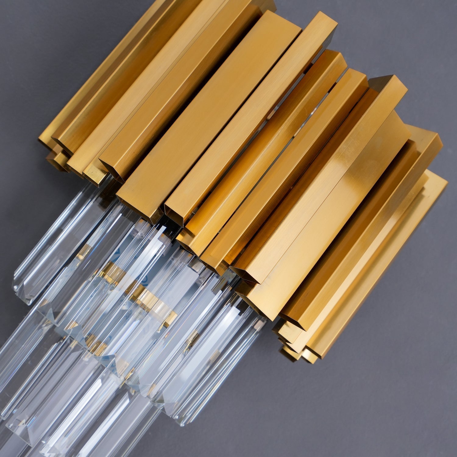 Vevyniel Postmoderne Luxe Empire Cristal Applique Murale