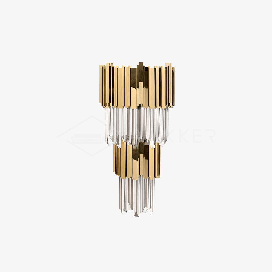 Vevyniel Postmoderne Luxe Empire Cristal Applique Murale