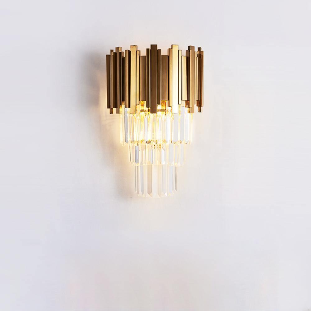 Vevyniel Postmoderne Luxe Empire Cristal Applique Murale
