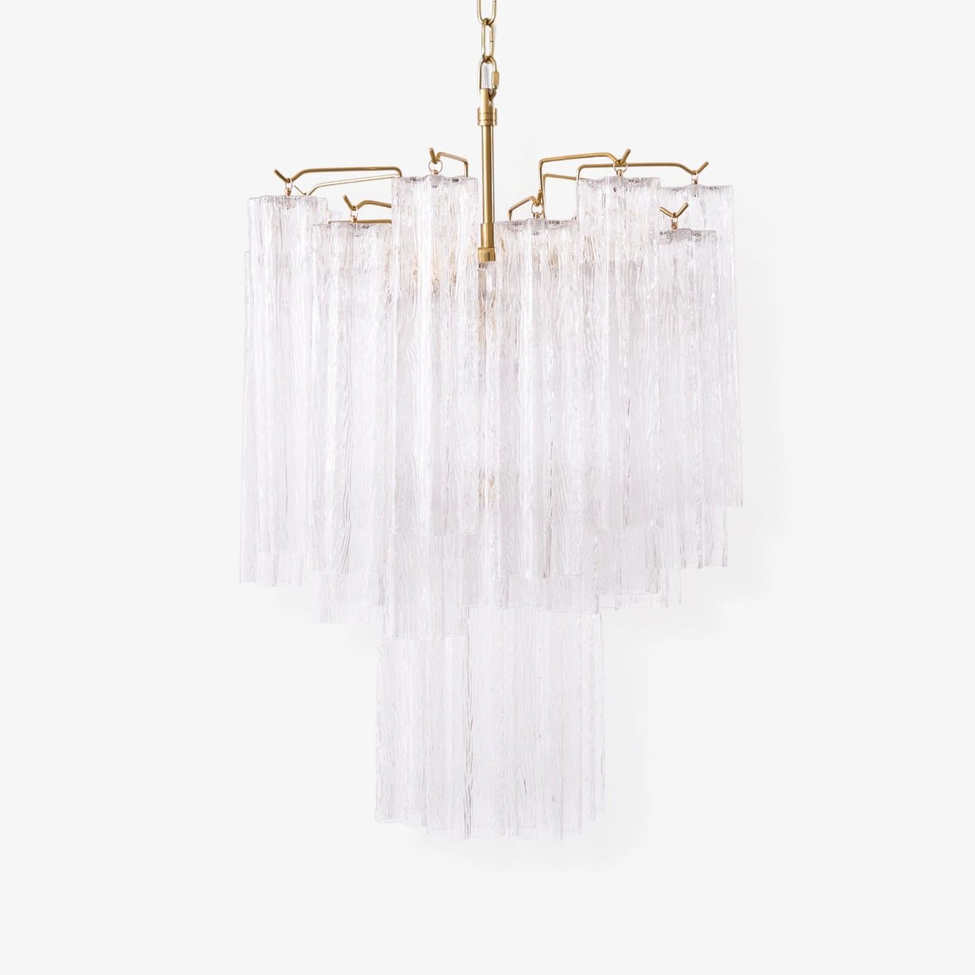 Aurora Lustre en Verre Clair Moderne