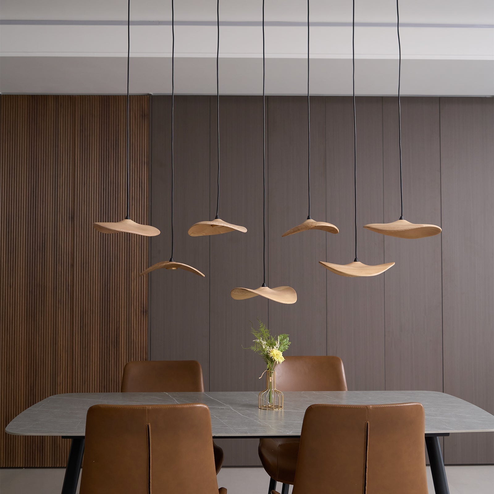 Abbott Lustre Bois Feuille Vide Minimaliste