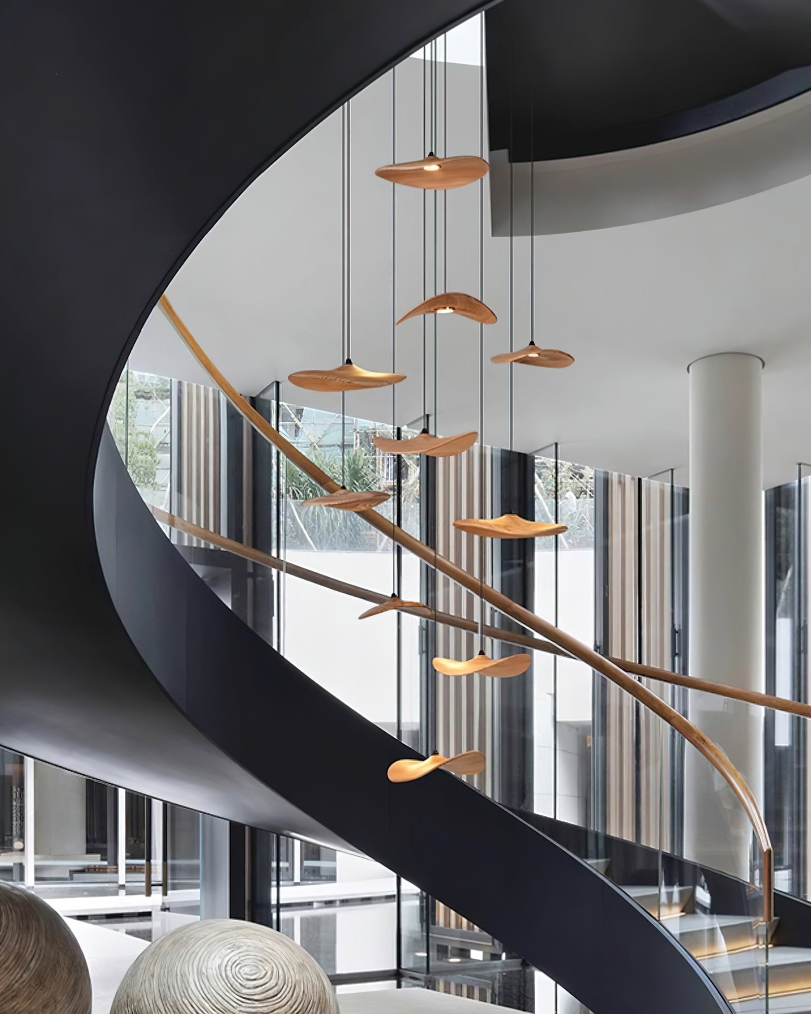Abbott Lustre Bois Feuille Vide Minimaliste