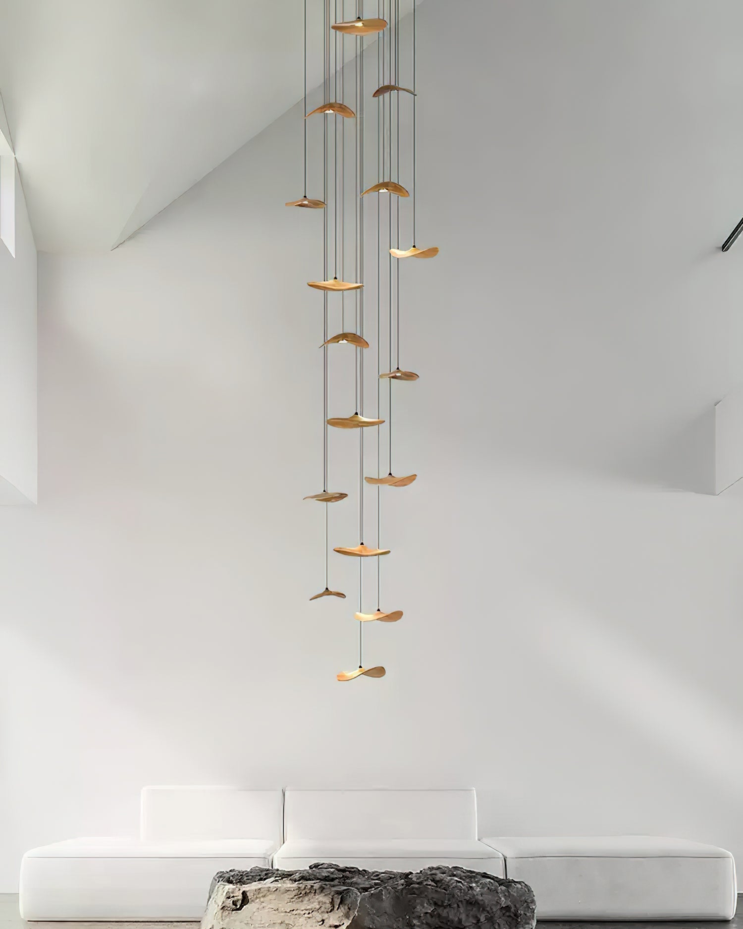 Abbott Lustre Bois Feuille Vide Minimaliste