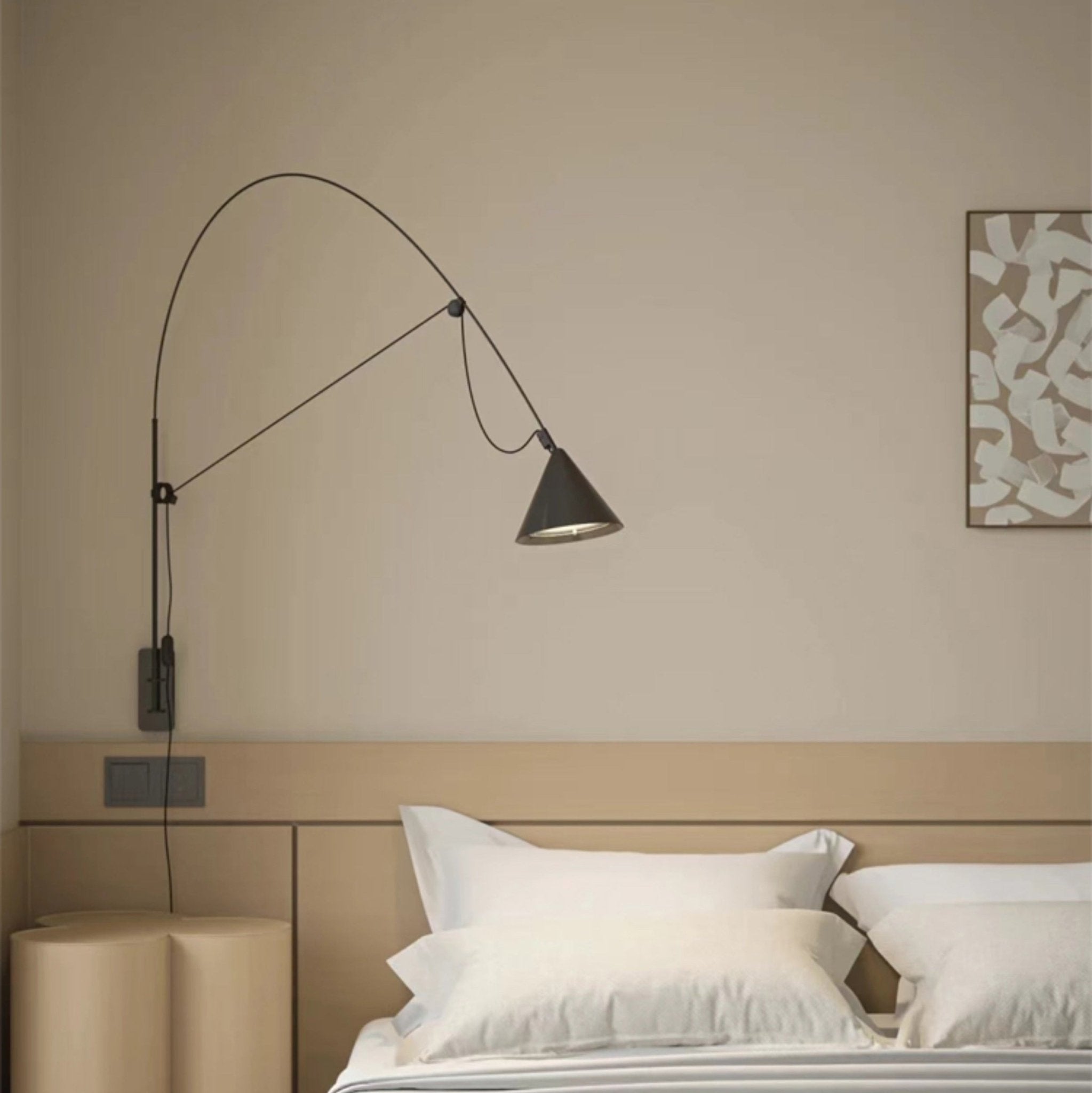 Lustra Wall Lamp Arc Cone Minimalist