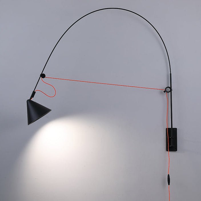 Lustra Wall Lamp Arc Cone Minimalist