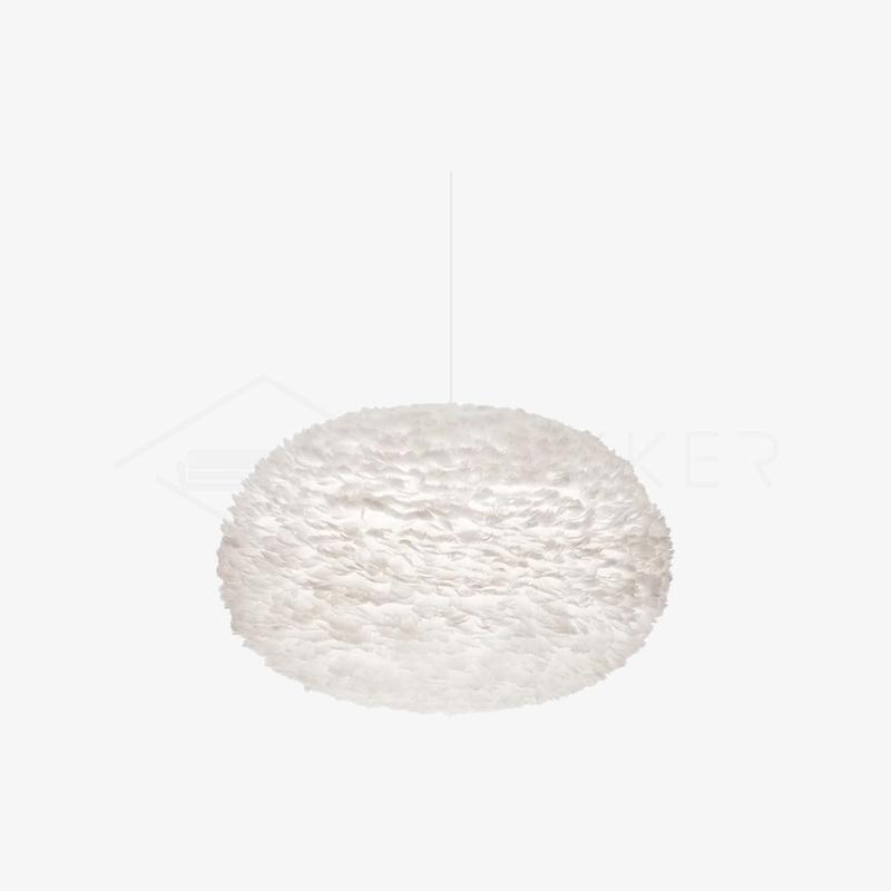 Goose Lampe suspendue à plumes