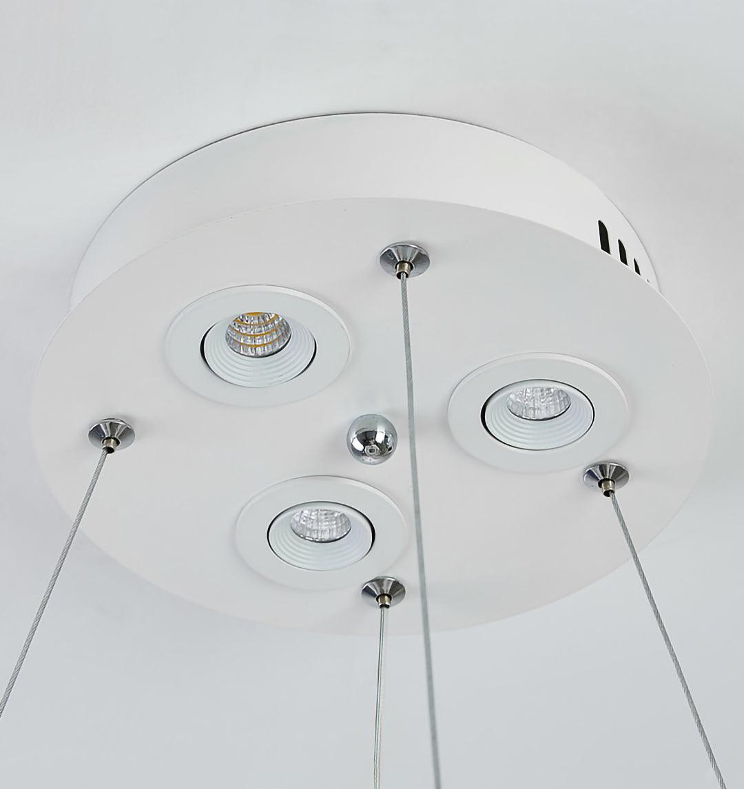 Goose Lampe suspendue à plumes