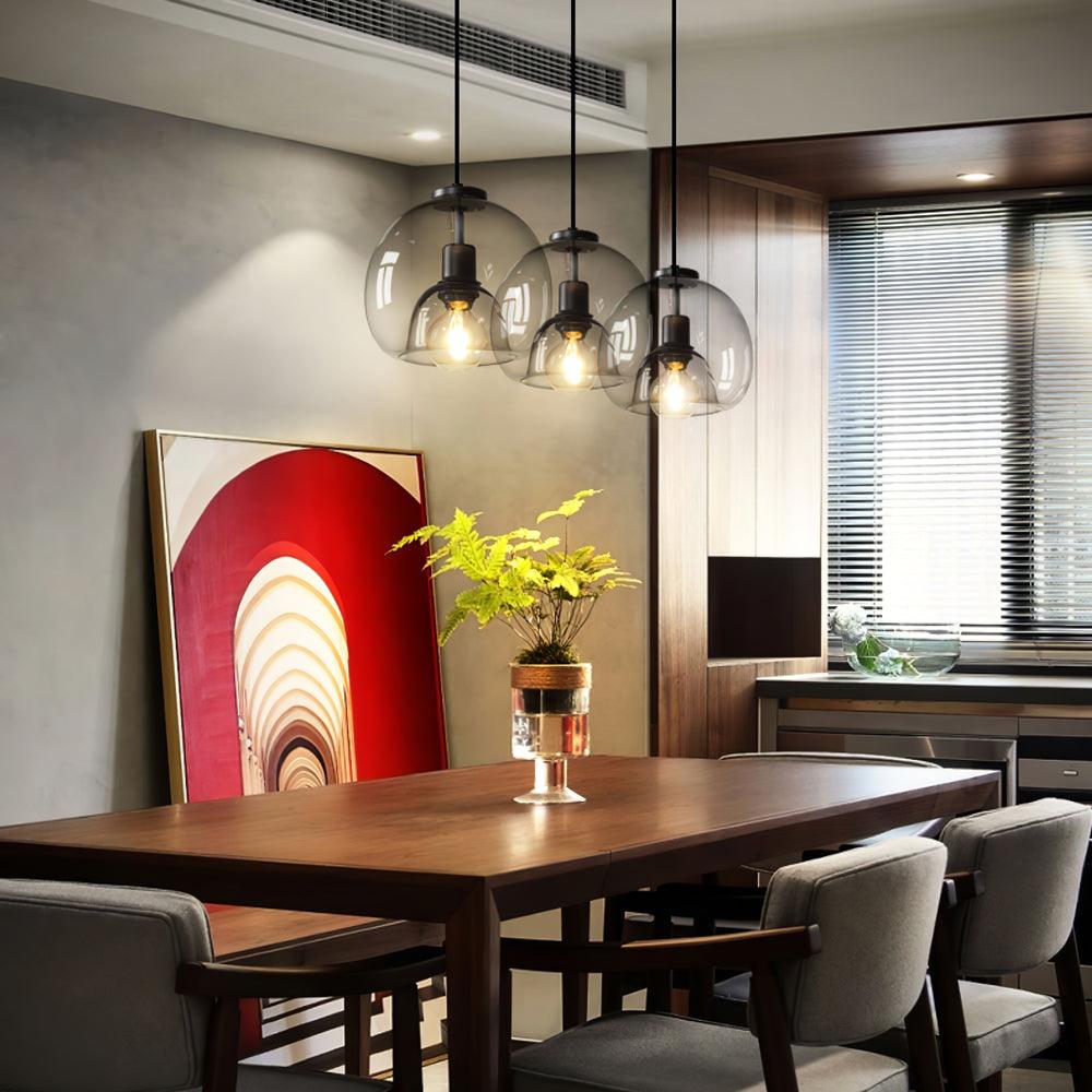 Zelirila Nordic Art Pearl Glass Pendant Lamp