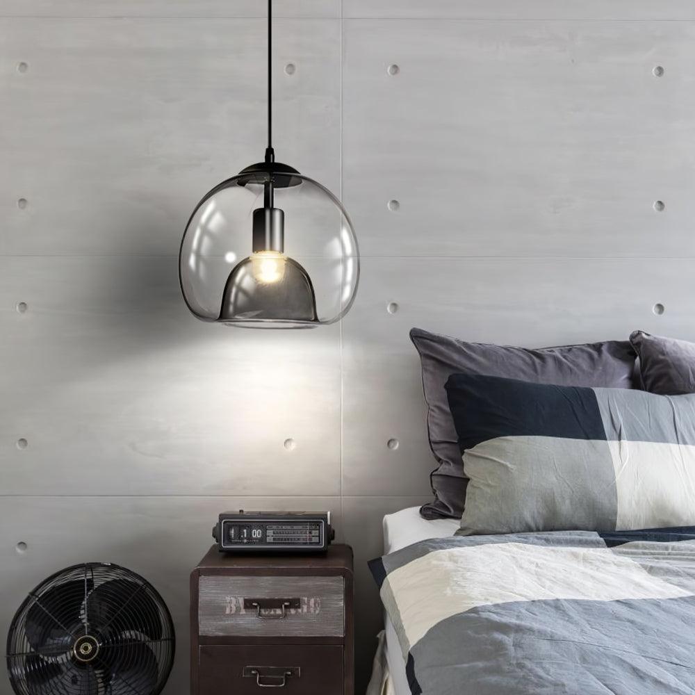 Zelirila Nordic Art Pearl Glass Pendant Lamp