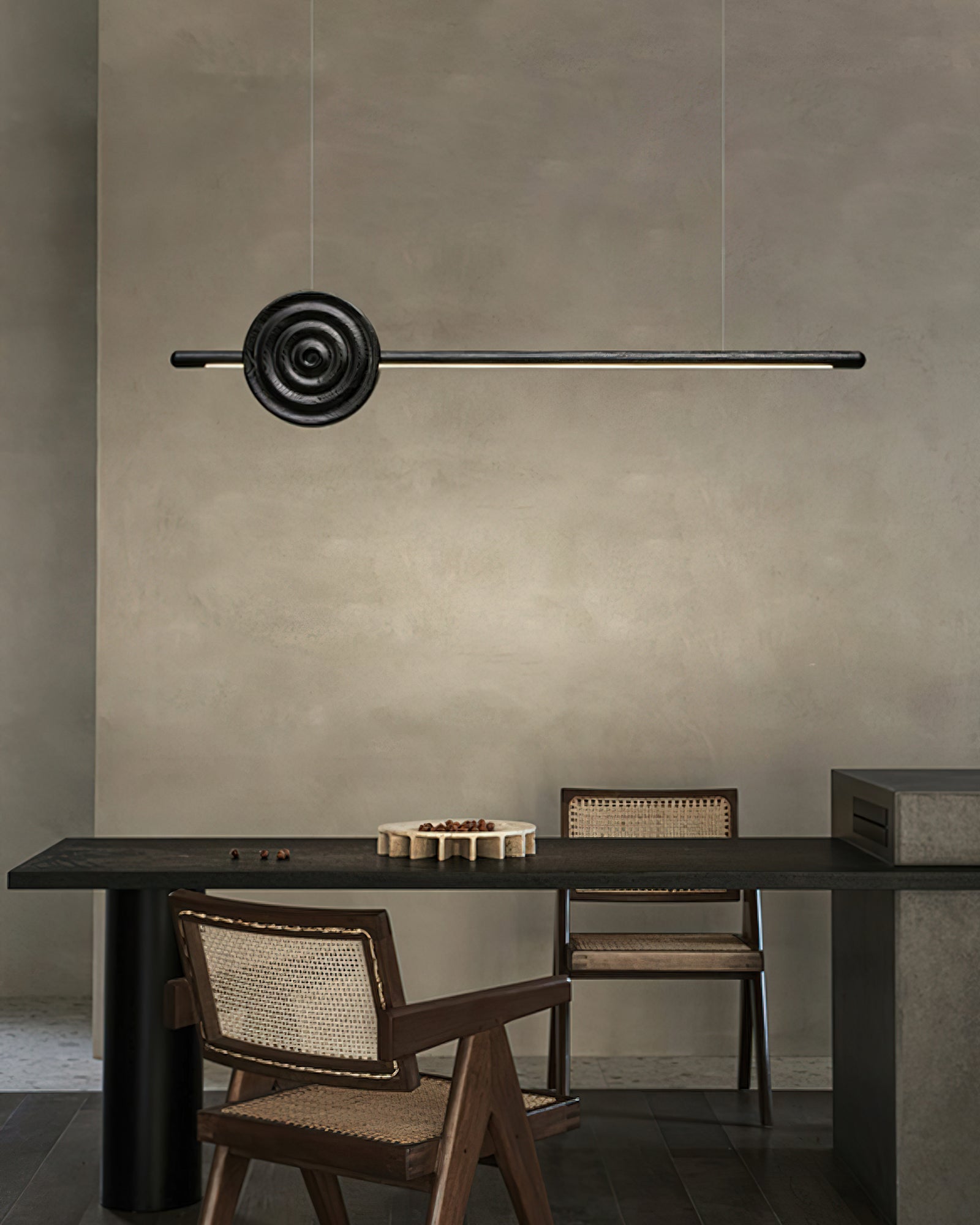 Aurora Lustre Erhu Bois