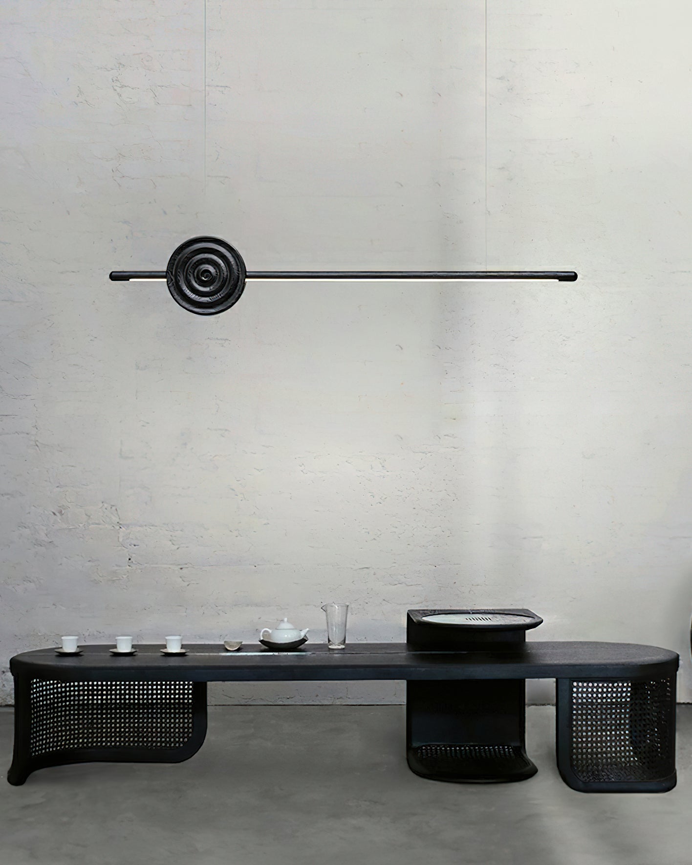 Aurora Lustre Erhu Bois