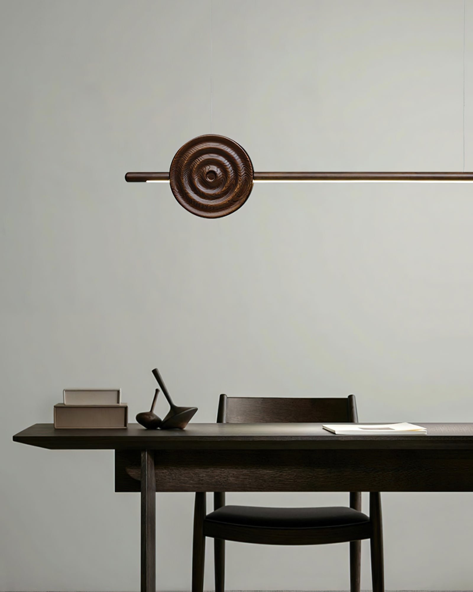 Aurora Lustre Erhu Bois