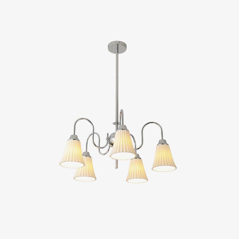 Lustra Lustre Moderne Céramique Plissée