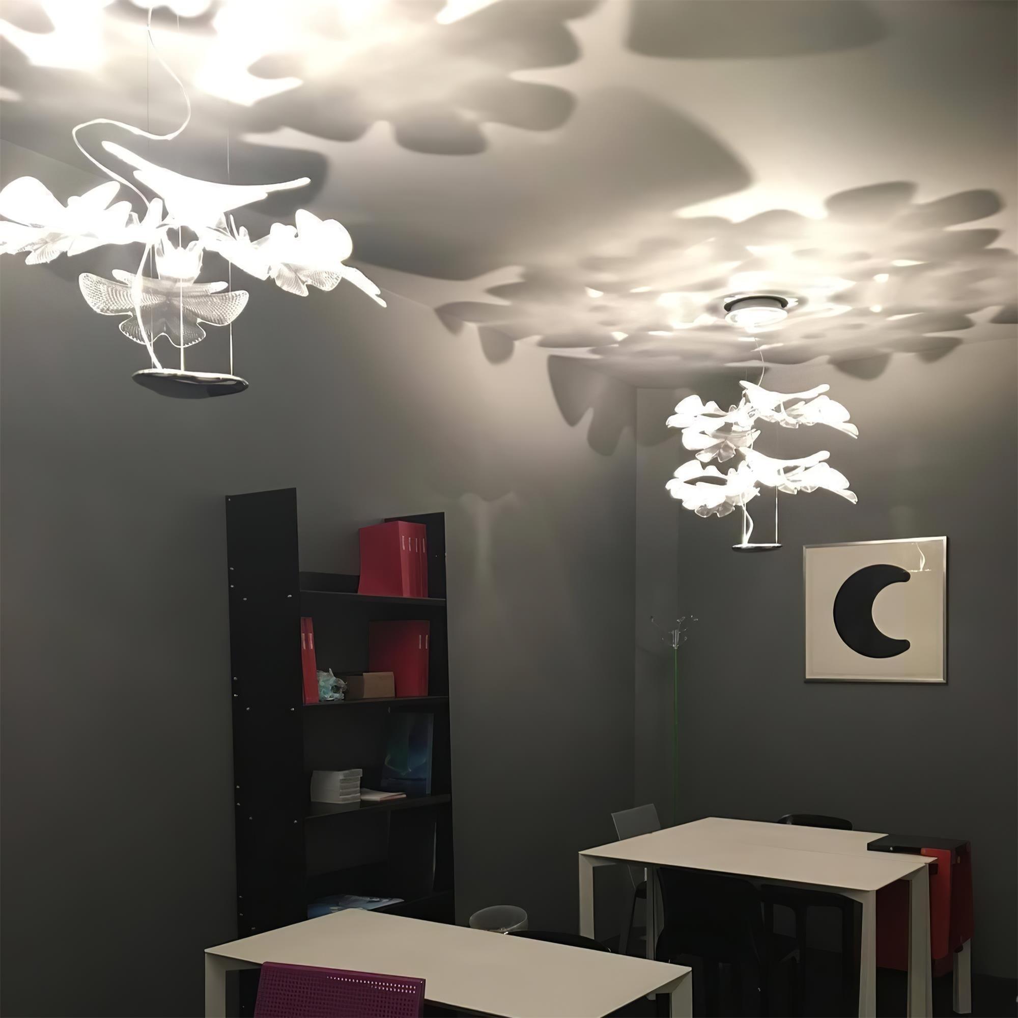 Etoile Suspension Ondulée LED Organique