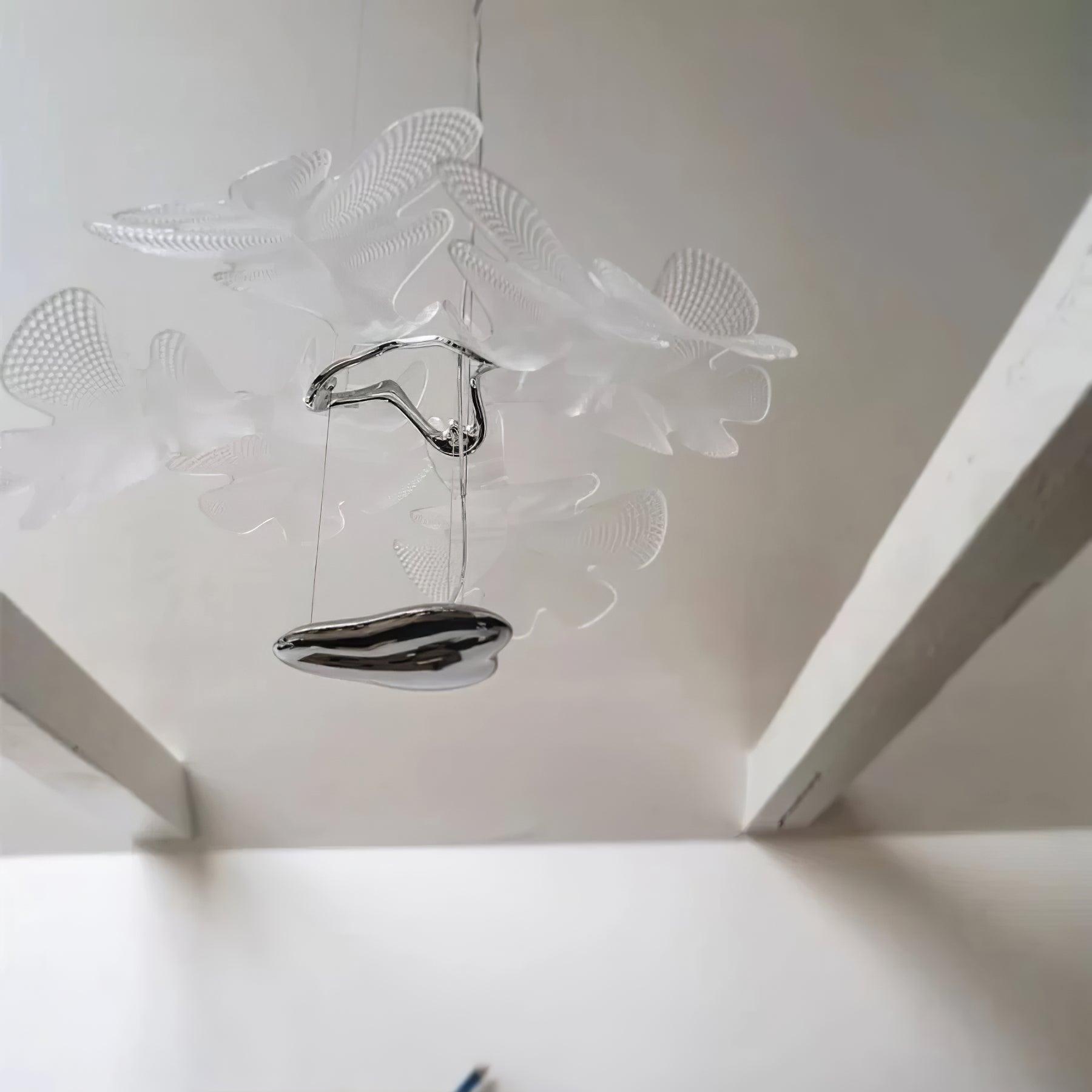 Etoile Suspension Ondulée LED Organique
