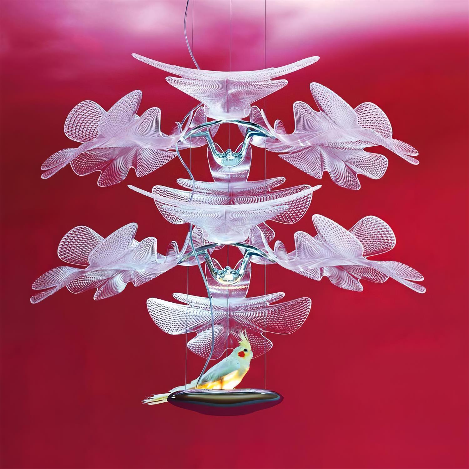 Etoile Suspension Ondulée LED Organique