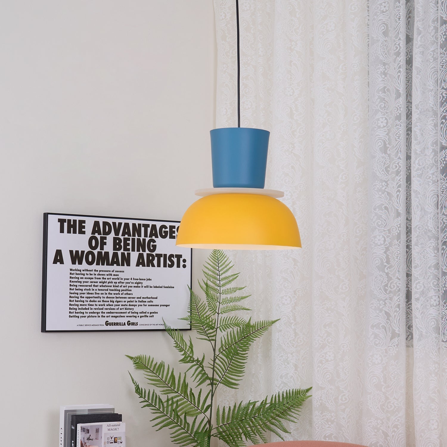 Vespece Suspension Minimaliste en Acrylique