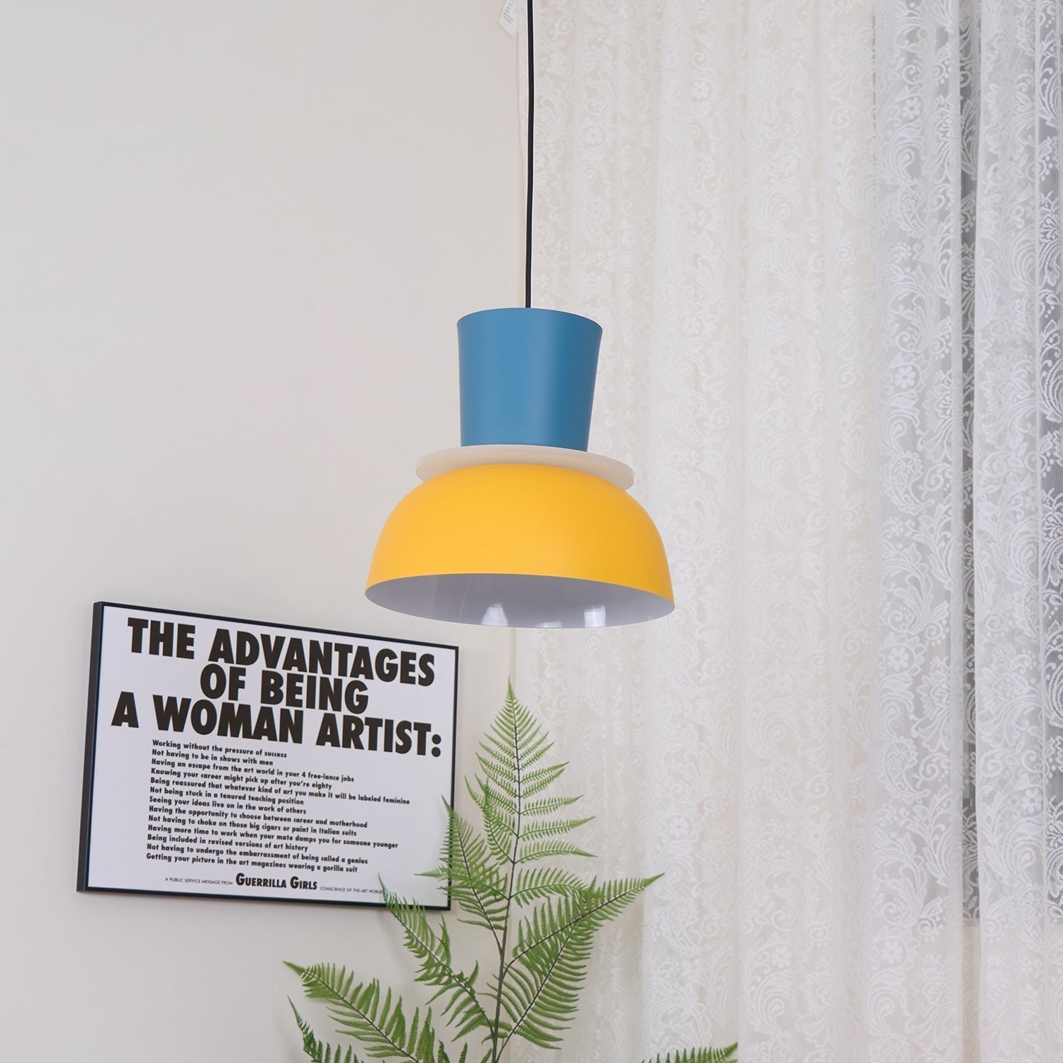 Vespece Suspension Minimaliste en Acrylique