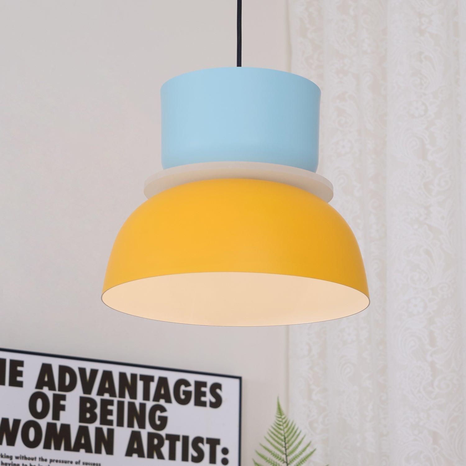 Vespece Suspension Minimaliste en Acrylique
