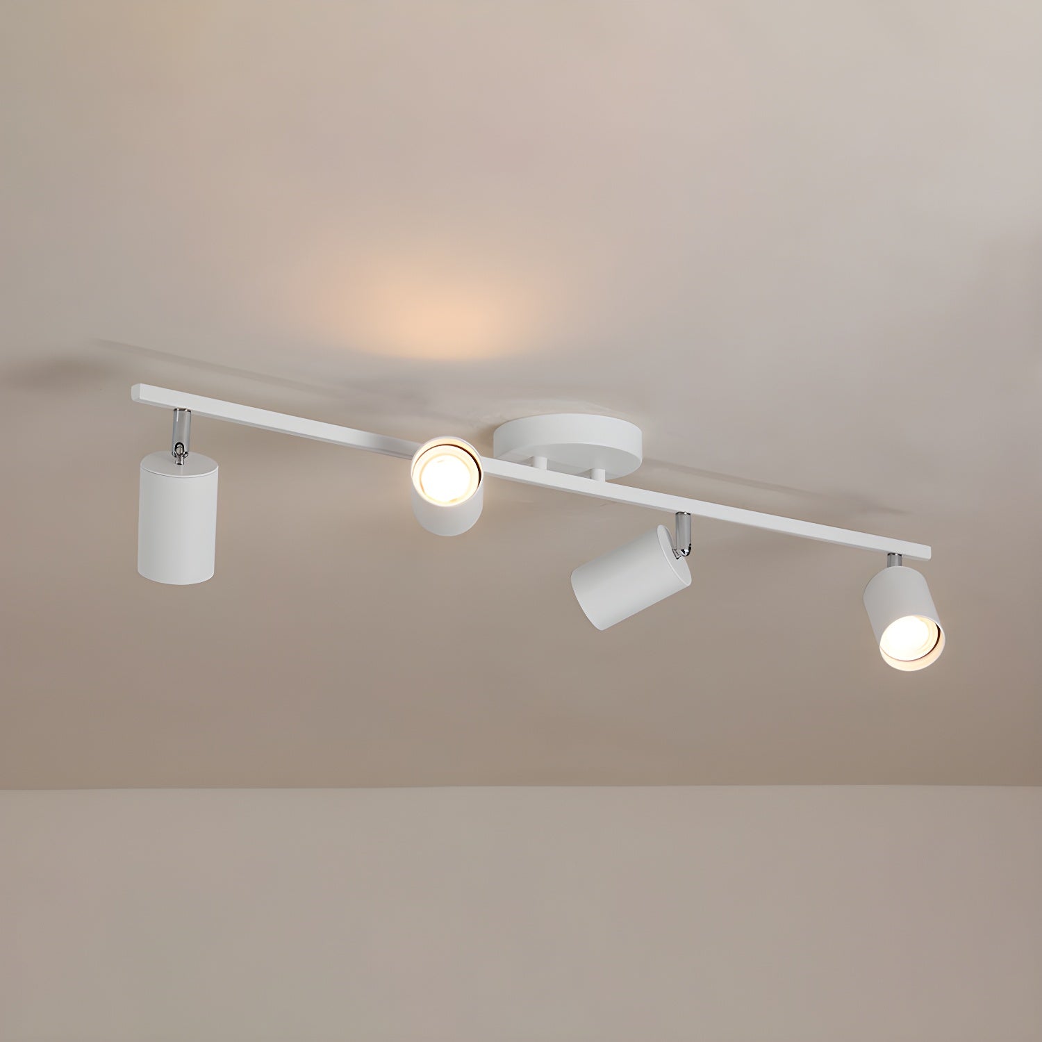 Quadra Plafonnier Contemporain en Aluminium