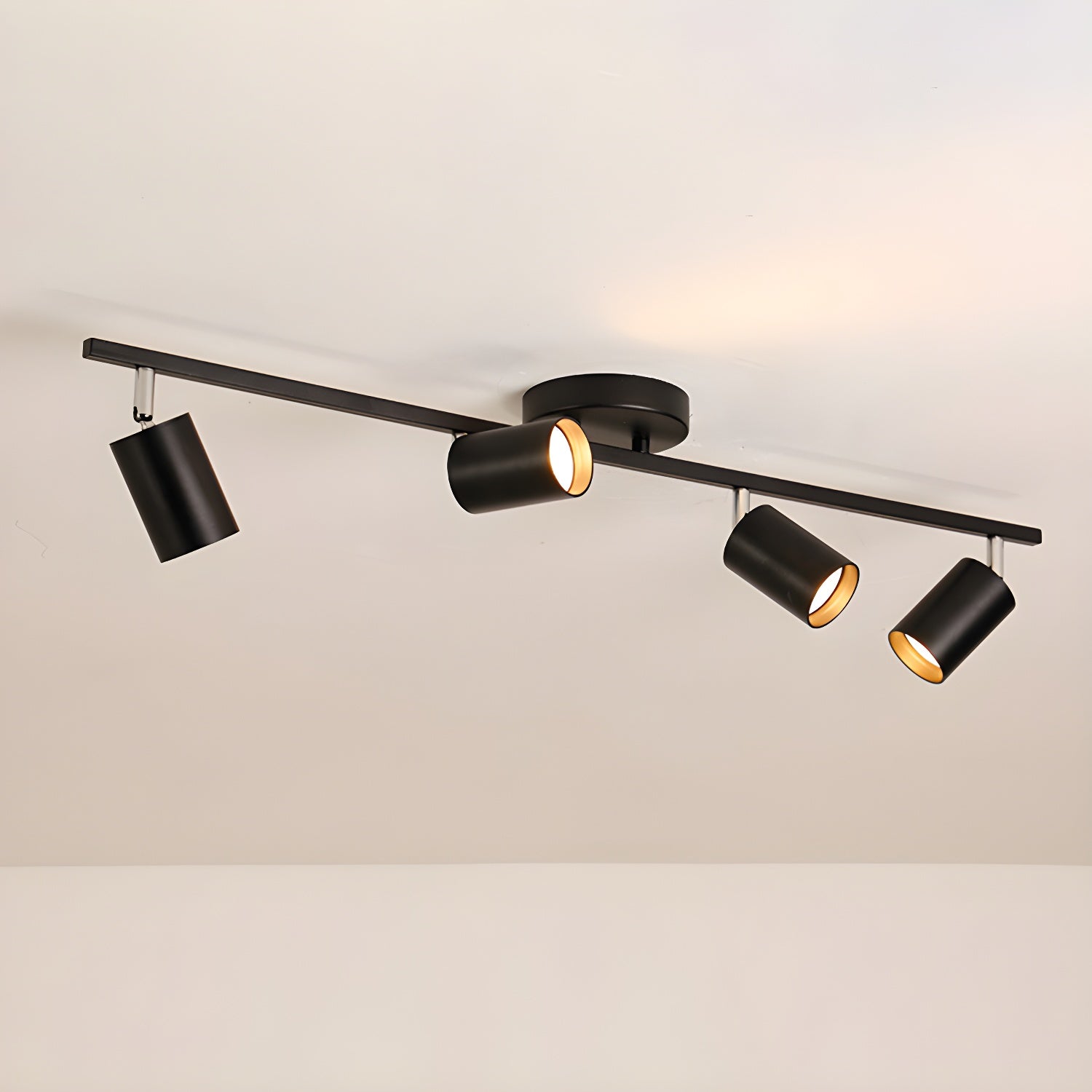 Quadra Plafonnier Contemporain en Aluminium