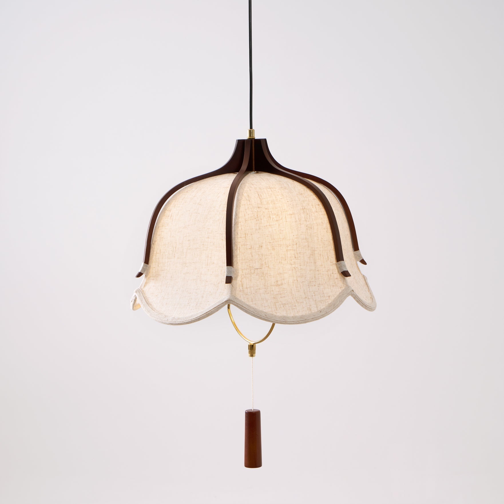 Lustra Suspension Lampe Lanterne Moderne en Tissu