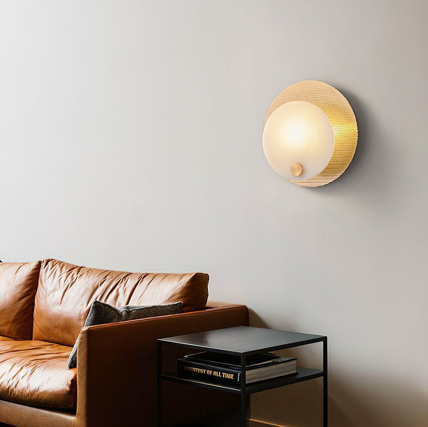 Ilzore Plafonnier Circulaire en Verre