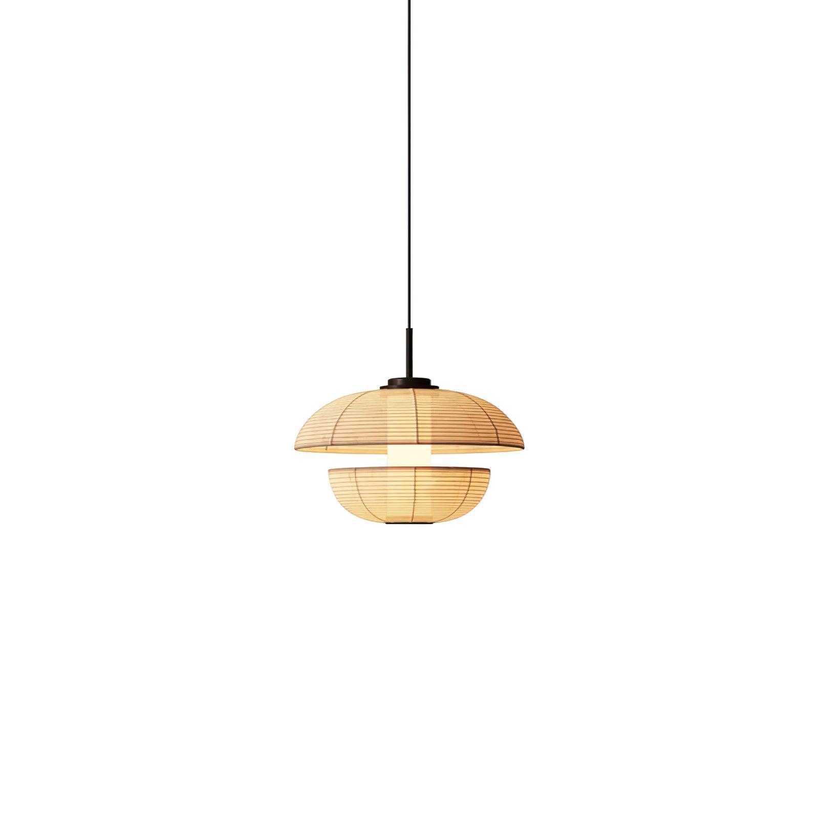 Tavirce Tissu Artistique Pendentif Lumière