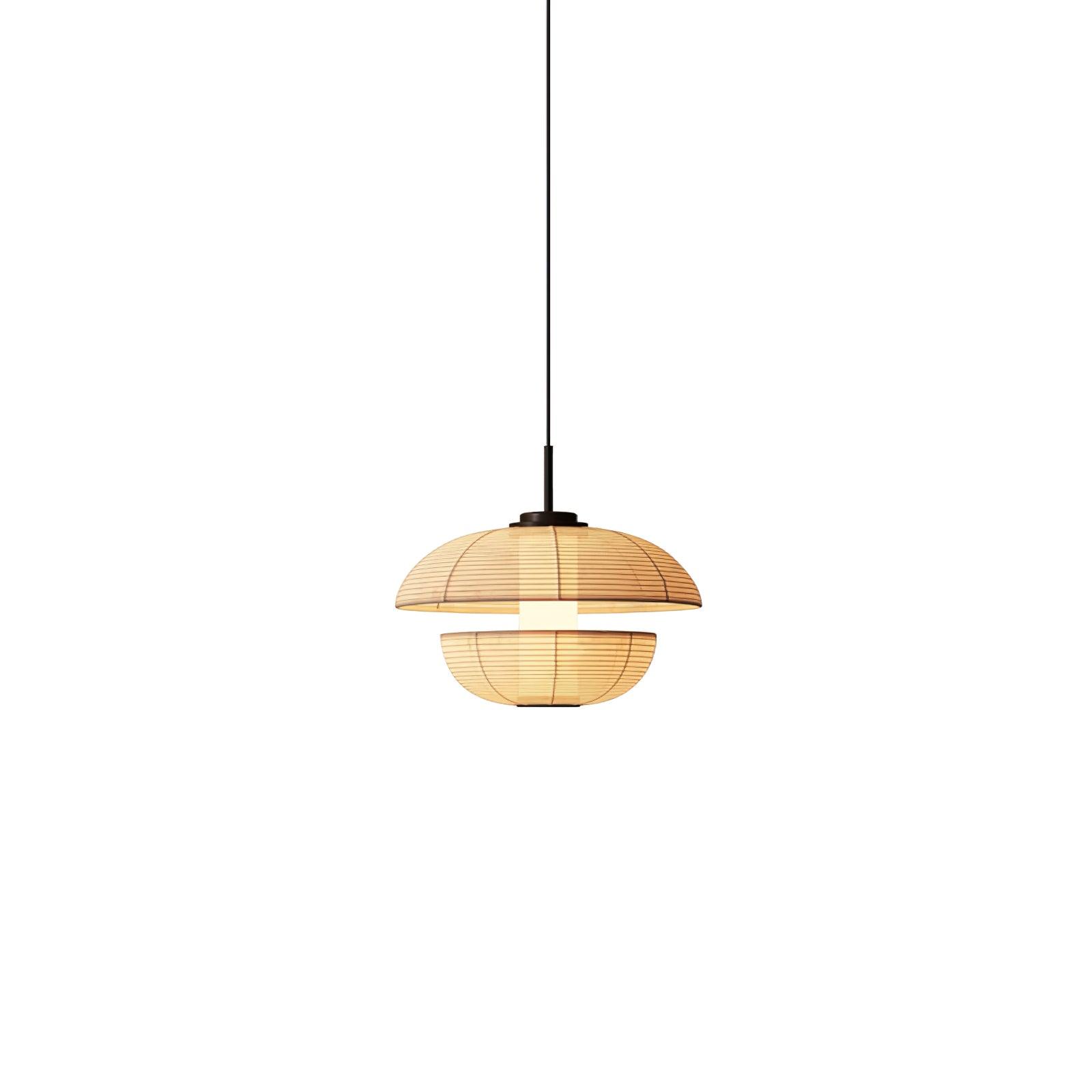 Tavirce Tissu Artistique Pendentif Lumière
