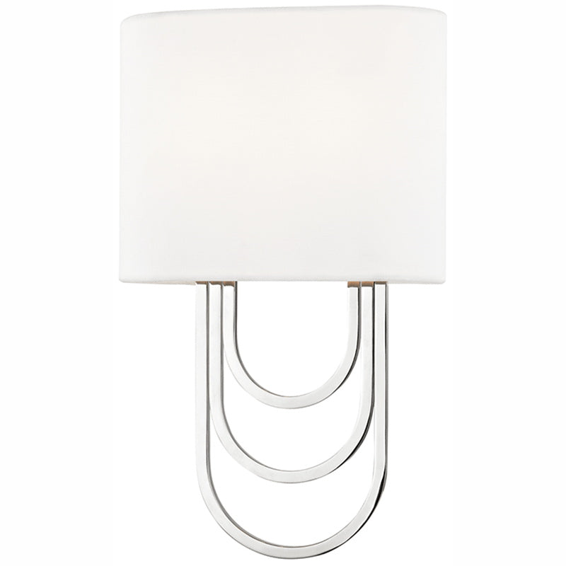 Evelaris Applique Murale Laiton Tissu Moderne Salon