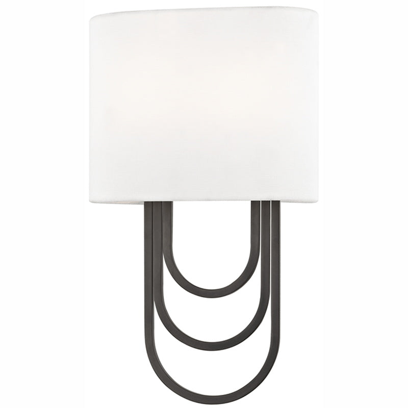 Evelaris Applique Murale Laiton Tissu Moderne Salon