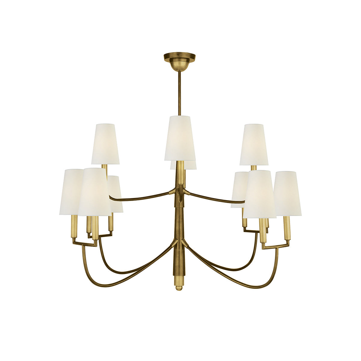 Lyshae Lustre Laiton Tissu Industriel Vintage Salon