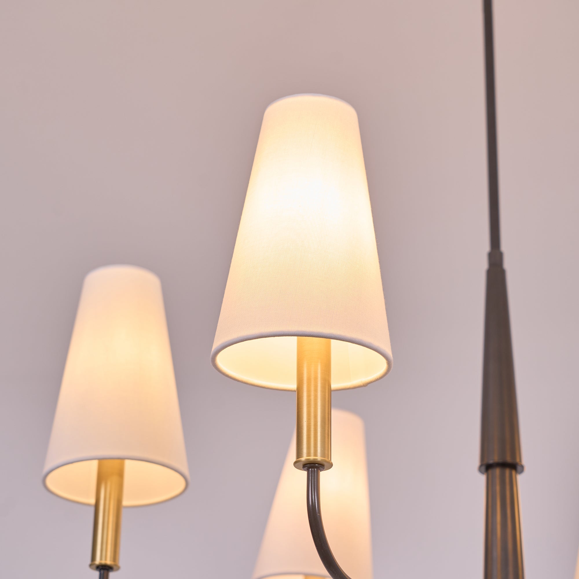 Lyshae Lustre Laiton Tissu Industriel Vintage Salon